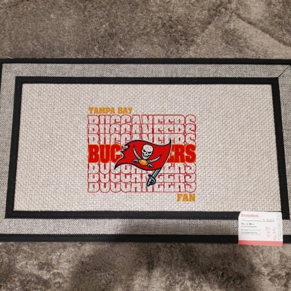 Buccaneers fan doormat